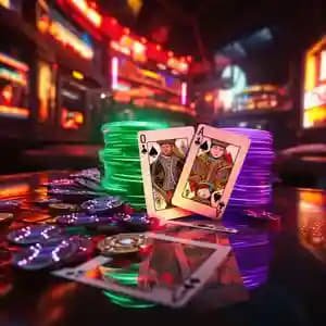 Ilustrasi permainan slot online di jektoto yang mendebarkan dan mudah di akses mobile
